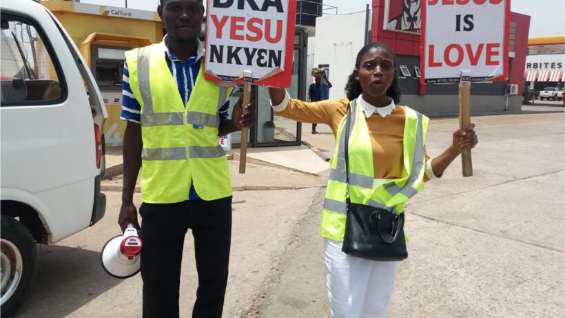 Independence Day Street Evangelism